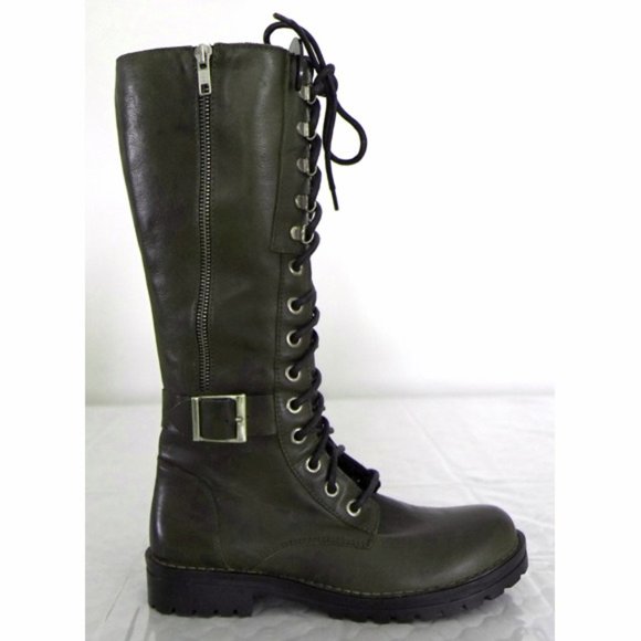 🖤 AMAZING Chacol 5278 Madison  lace up "combat" boots Sz 39 m 🖤made in Italy ❤ - Picture 1 of 6
